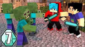 Beruang Menyerang Orang Diserang Zombie Di Minecraft